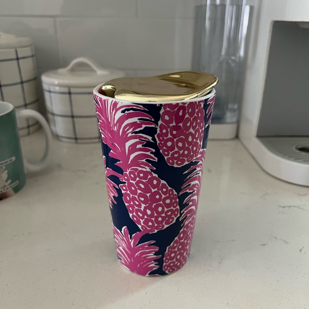 Lily Pulitzer travel Mug